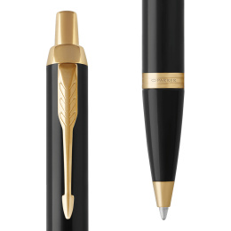 IM Black/Gold Kuglepen i gruppen Penne / Fine Writing / Kuglepenne hos Pen Store (104669)