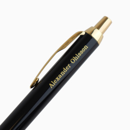 IM Black/Gold Kuglepen i gruppen Penne / Fine Writing / Kuglepenne hos Pen Store (104669)