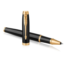 IM Black/Gold Rollerball i gruppen Penne / Fine Writing / Rollerballpenne hos Pen Store (104671)