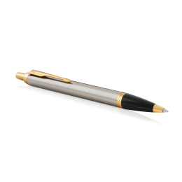 IM Brushed/Gold Kuglepen i gruppen Penne / Fine Writing / Kuglepenne hos Pen Store (104675)