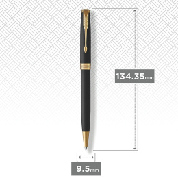 Sonnet Black/Gold Kuglepen i gruppen Penne / Fine Writing / Kuglepenne hos Pen Store (104694)