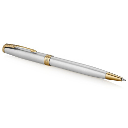 Sonnet Steel/Gold Kuglepen i gruppen Penne / Fine Writing / Kuglepenne hos Pen Store (104699)