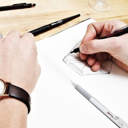 600 Stiftblyant 0.7 Sølv i gruppen Penne / Skrive / Stiftblyanter hos Pen Store (104712)