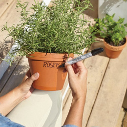 Metal Small Permanent Marker Sort i gruppen Penne / Kunstnerpenne / Tusser hos Pen Store (104767)