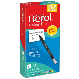 Colour Fine Tip 12-pak i gruppen Kids / Børnepenne / Tusser til børn hos Pen Store (104848)