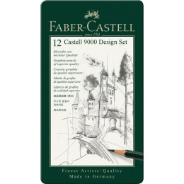 Blyant Castell 9000 Design Sæt i gruppen Penne / Skrive / Blyanter hos Pen Store (105056)