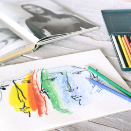 Farveblyanter Polychromos sæt 24 stk i gruppen Penne / Kunstnerpenne / Farveblyanter  hos Pen Store (105075)