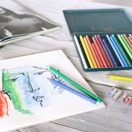 Farveblyanter Polychromos sæt 24 stk i gruppen Penne / Kunstnerpenne / Farveblyanter  hos Pen Store (105075)