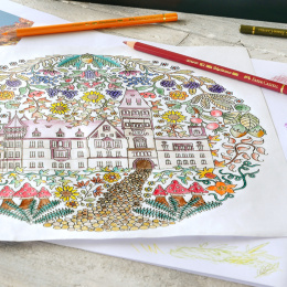 Farveblyanter Polychromos 60-set i gruppen Penne / Kunstnerpenne / Farveblyanter  hos Pen Store (105077)