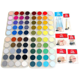 80 Color Set i gruppen Kunstnerartikler / Kunstnerfarver / Pastel / Tørpasteller hos Pen Store (106106)