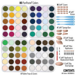 80 Color Set i gruppen Kunstnerartikler / Kunstnerfarver / Pastel / Tørpasteller hos Pen Store (106106)
