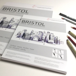 Bristol Paper A4 i gruppen Papir & Blok / Kunstnerblok / Tegnings- og skitseblok hos Pen Store (106118)
