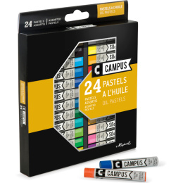 Campus 24 Pastels i gruppen Kunstnerartikler / Kridt og blyanter / Pastelkridt hos Pen Store (106246)