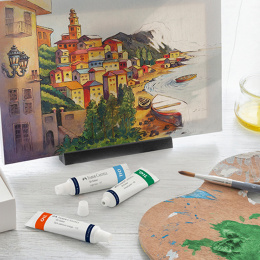 Starter set oil colors 12-set i gruppen Kunstnerartikler / Kunstnerfarver / Oliemaling hos Pen Store (106520)