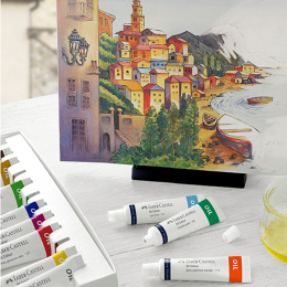 Starter set oil colors 12-set i gruppen Kunstnerartikler / Kunstnerfarver / Oliemaling hos Pen Store (106520)