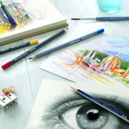 Watercolour pencil Goldfaber Aqua Fuchsia 123 i gruppen Penne / Skrive / Blyanter hos Pen Store (106538)