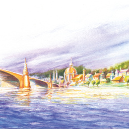 Goldfaber Aqua Watercolour Pencil 48-set i gruppen Penne / Kunstnerpenne / Akvarelblyanter hos Pen Store (106634)