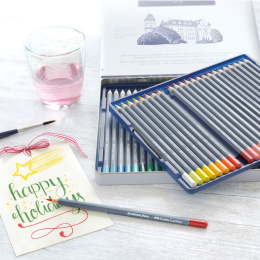 Goldfaber Aqua Watercolour Pencil 48-set i gruppen Penne / Kunstnerpenne / Akvarelblyanter hos Pen Store (106634)