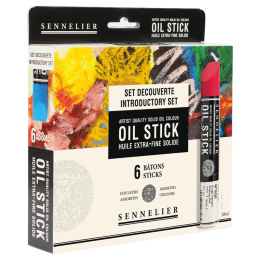 Oliekridt Introduktions 6-sæt i gruppen Kunstnerartikler / Kridt og blyanter / Pastelkridt hos Pen Store (107250)