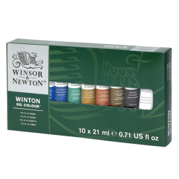 Winton Oil Color Tube 21 ml 10-set i gruppen Kunstnerartikler / Farver / Oliemaling hos Pen Store (107255)