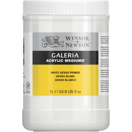 White Gesso Primer 1L i gruppen Kunstnerartikler / Malermedier og lak / Gesso og primer hos Pen Store (107511)