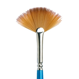 Cotman Brush - Series 888 Fan 2 - Short Handle i gruppen Kunstnerartikler / Pensler / Syntetiske pensler hos Pen Store (107650)