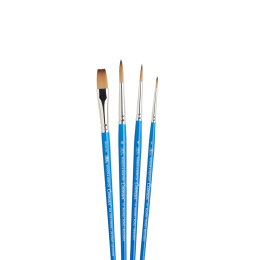 Cotman Brush 4-sæt i gruppen Kunstnerartikler / Pensler / Syntetiske pensler hos Pen Store (107654)