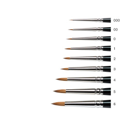 Series 7 Kolinsky Sable Brush Miniature 4 i gruppen Kunstnerartikler / Pensler / Tynde pensler hos Pen Store (107679)