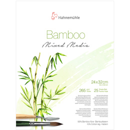 Mixed Media Bamboo 265g 24x32 cm i gruppen Papir & Blok / Kunstnerblok / Mixed media-blok hos Pen Store (108082)