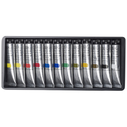 Akryl Professional Tub sæt 12 x 20 ml i gruppen Kunstnerartikler / Farver / Akrylmaling hos Pen Store (108805)