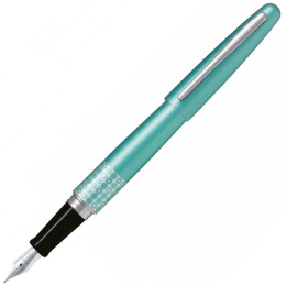 MR Retro Pop Fountain Pen Metallic Light Blue i gruppen Penne / Fine Writing / Fyldepenne hos Pen Store (109502)