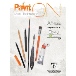 Paint'ON Multi-Techniques A5 i gruppen Papir & Blok / Kunstnerblok / Mixed media-blok hos Pen Store (110402)