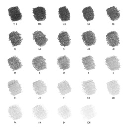 Blyant Mars Lumograph 100 i gruppen Penne / Skrive / Blyanter hos Pen Store (110763_r)