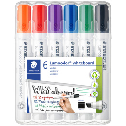 Lumocolor Whiteboard marker Chisel 6-pack i gruppen Penne / Mærkning og kontor / Whiteboard tusser hos Pen Store (111002)