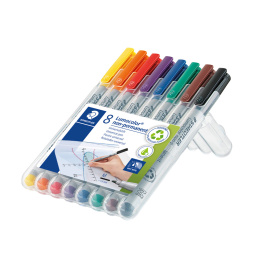 Lumocolor Non-permanent Medium sæt 8 stk i gruppen Penne / Mærkning og kontor / Markeringspenne hos Pen Store (111071)