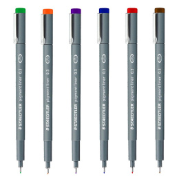 Pigment Liner Color 0.3mm Blue i gruppen Penne / Skrive / Fineliners hos Pen Store (111209)
