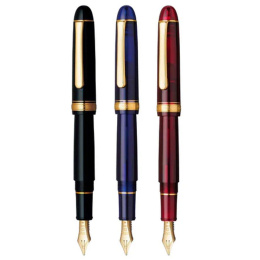 #3776 Fyldepen Century Chartres Blue Music nib i gruppen Penne / Fine Writing / Fyldepenne hos Pen Store (111642)
