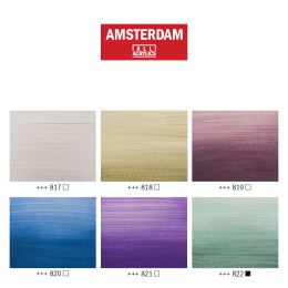 Akryl Pearl Sæt 6 x 20 ml i gruppen Kunstnerartikler / Kunstnerfarver / Akrylmaling hos Pen Store (111753)