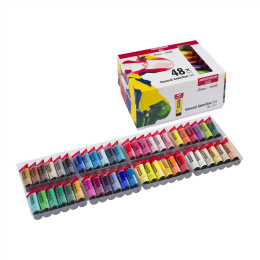 Akryl Standard Sæt 48 x 20 ml i gruppen Kunstnerartikler / Kunstnerfarver / Akrylmaling hos Pen Store (111760)