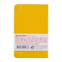 Skitsebog Pocket Golden Yellow i gruppen Papir & Blok / Kunstnerblok / Skitsebøger hos Pen Store (111777)