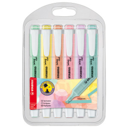 Swing Cool Pastel 6-pak i gruppen Penne / Mærkning og kontor / Highlighters hos Pen Store (112495)