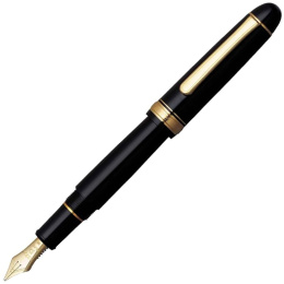 #3776 Century Fyldepen Black Gold Trim Music nib i gruppen Penne / Fine Writing / Fyldepenne hos Pen Store (112519)