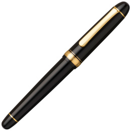 #3776 Century Fyldepen Black Gold Trim Music nib i gruppen Penne / Fine Writing / Fyldepenne hos Pen Store (112519)