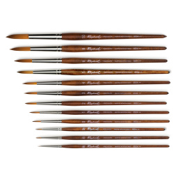 Precision Brush 8504 Round st 0 i gruppen Kunstnerartikler / Pensler / Syntetiske pensler hos Pen Store (112595)