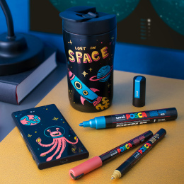 Posca PC-5M Metallic Colours 8-sæt i gruppen Penne / Kunstnerpenne / Illustrationmarkers hos Pen Store (112630)