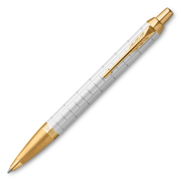 IM Premium Pearl/Gold Kuglepen i gruppen Penne / Fine Writing / Kuglepenne hos Pen Store (112686)