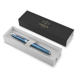 IM Premium Blue/Grey Rollerball i gruppen Penne / Fine Writing / Rollerballpenne hos Pen Store (112695)