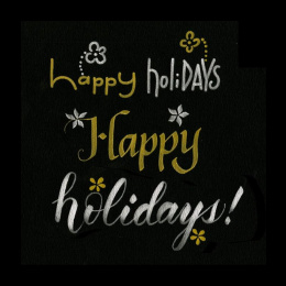 Twin Tip Marker Guld/Sølv 3-sæt i gruppen Hobby & Kreativitet / Kalligrafi / Kalligrafipenn hos Pen Store (125137)