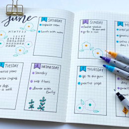 Clean Color DOT Pen 6-sæt i gruppen Penne / Kunstnerpenne / Illustrationmarkers hos Pen Store (125138)