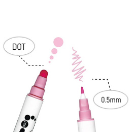 Clean Color DOT Pen 6-sæt i gruppen Penne / Kunstnerpenne / Illustrationmarkers hos Pen Store (125138)